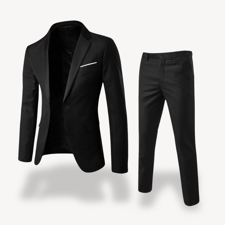 Edmund | Men's Two-Piece Formal Suit in a Classic Tailored Fit