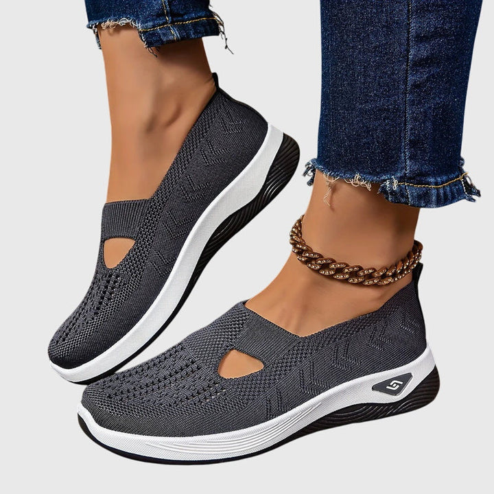 Maya | Women’s Slip-On Trainers featuring a Cut-Out Detail