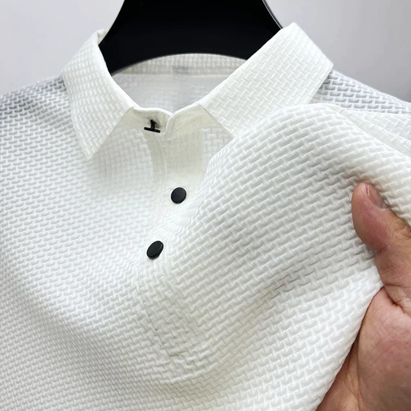 Rafael | Men’s Polo Shirt featuring a Textured Finish