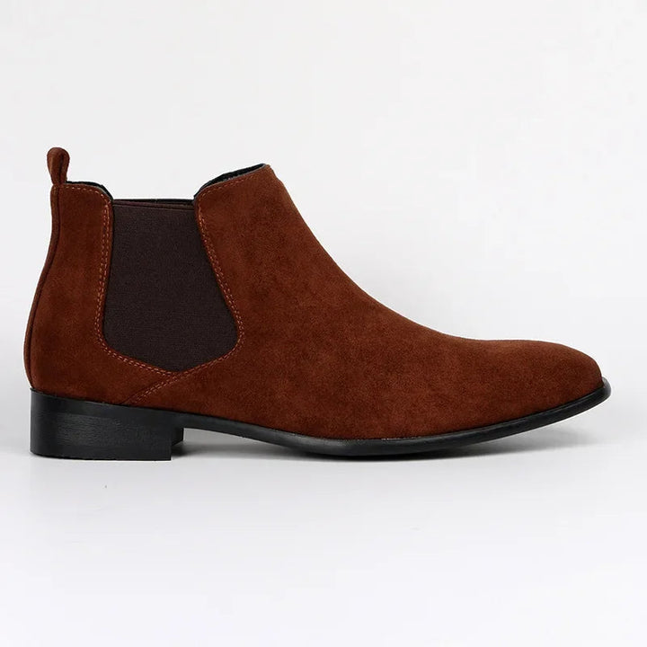Hugo | Men’s Chelsea Boots in a Soft Suede Finish