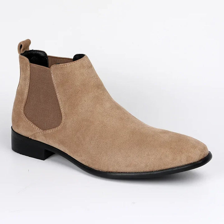 Hugo | Men’s Chelsea Boots in a Soft Suede Finish