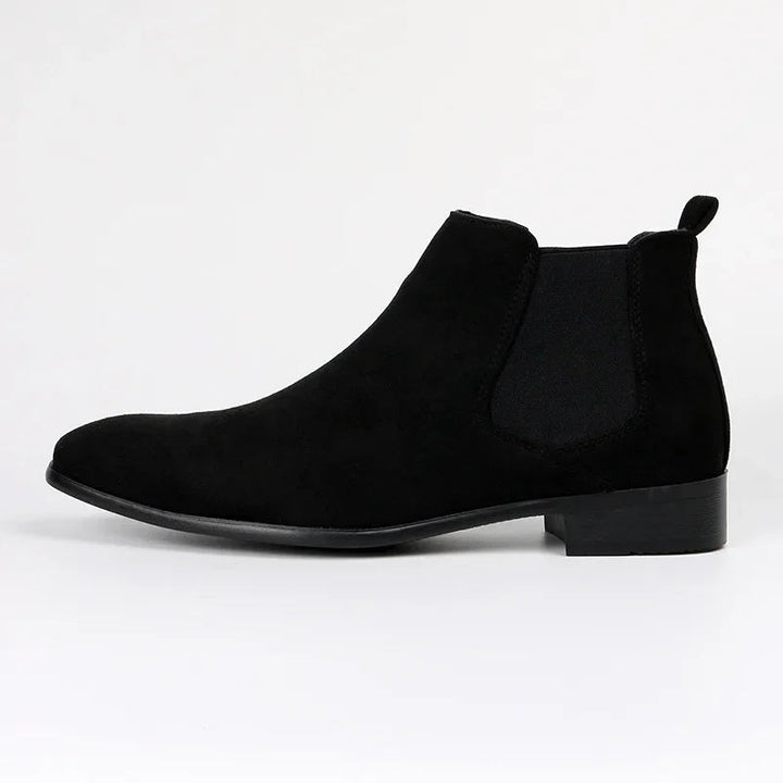 Hugo | Men’s Chelsea Boots in a Soft Suede Finish