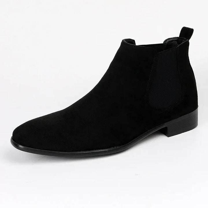 Hugo | Men’s Chelsea Boots in a Soft Suede Finish