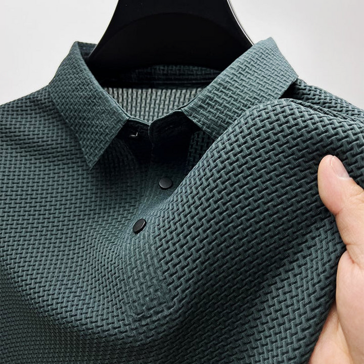 Rafael | Men’s Polo Shirt featuring a Textured Finish