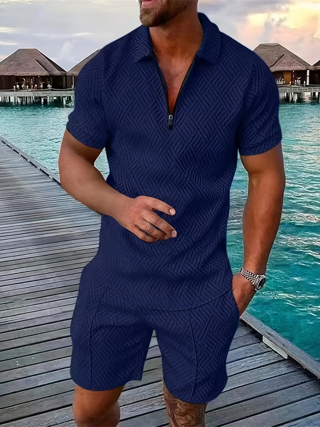 Rafferty | Men's Shirt and Shorts Set for Casual Summer Wear
