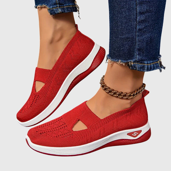Maya | Women’s Slip-On Trainers featuring a Cut-Out Detail