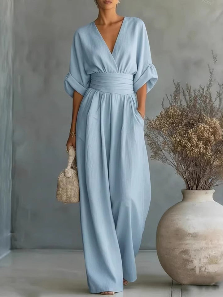 Sienna | Women’s Jumpsuit featuring a Wrap Front