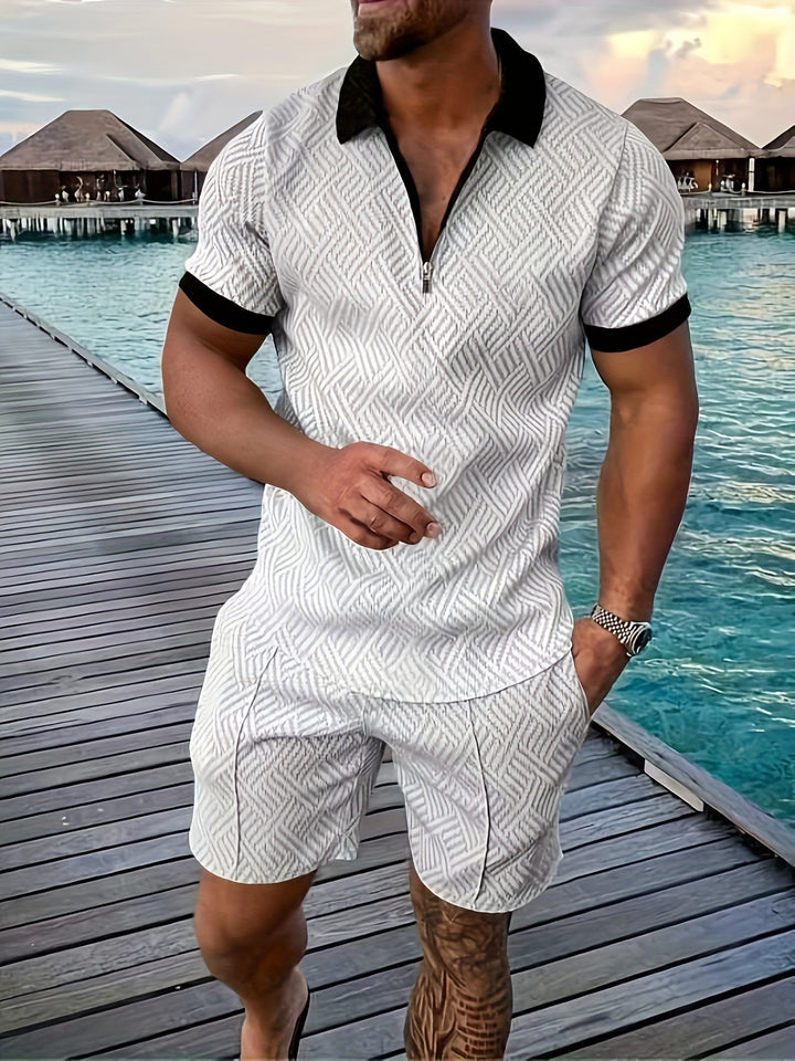 Rafferty | Men's Shirt and Shorts Set for Casual Summer Wear