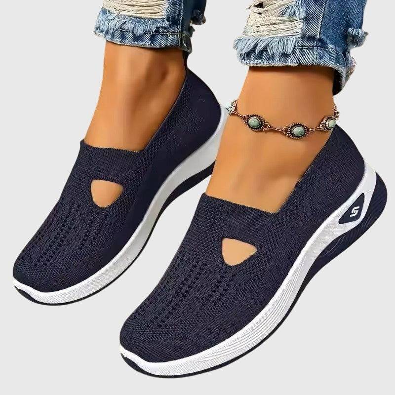 Maya | Women’s Slip-On Trainers featuring a Cut-Out Detail