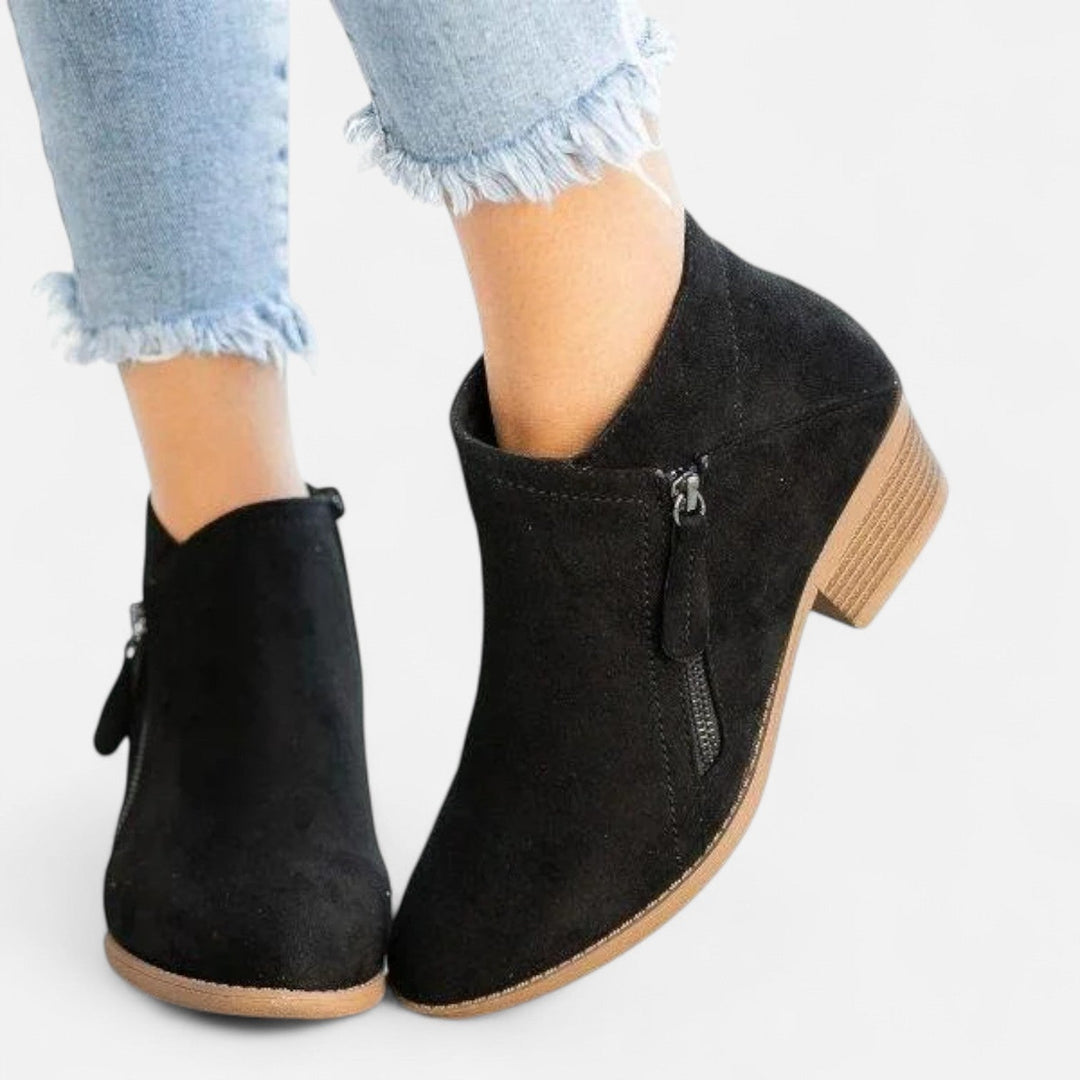 Arielle | Women’s Ankle Boots featuring Side Zip Detail