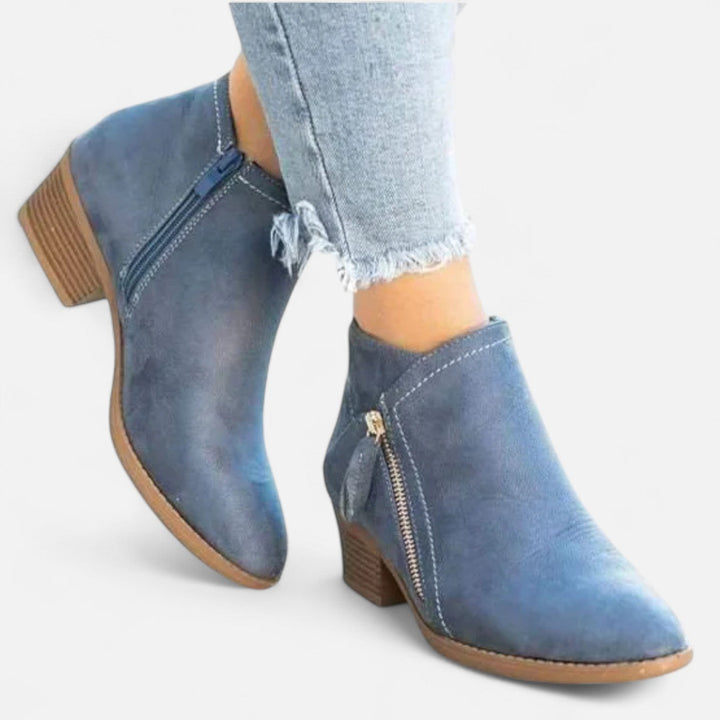Arielle | Women’s Ankle Boots featuring Side Zip Detail