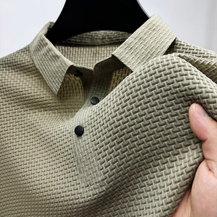 Rafael | Men’s Polo Shirt featuring a Textured Finish