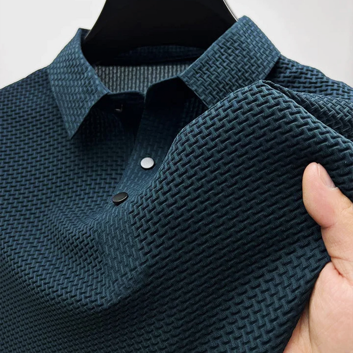 Rafael | Men’s Polo Shirt featuring a Textured Finish