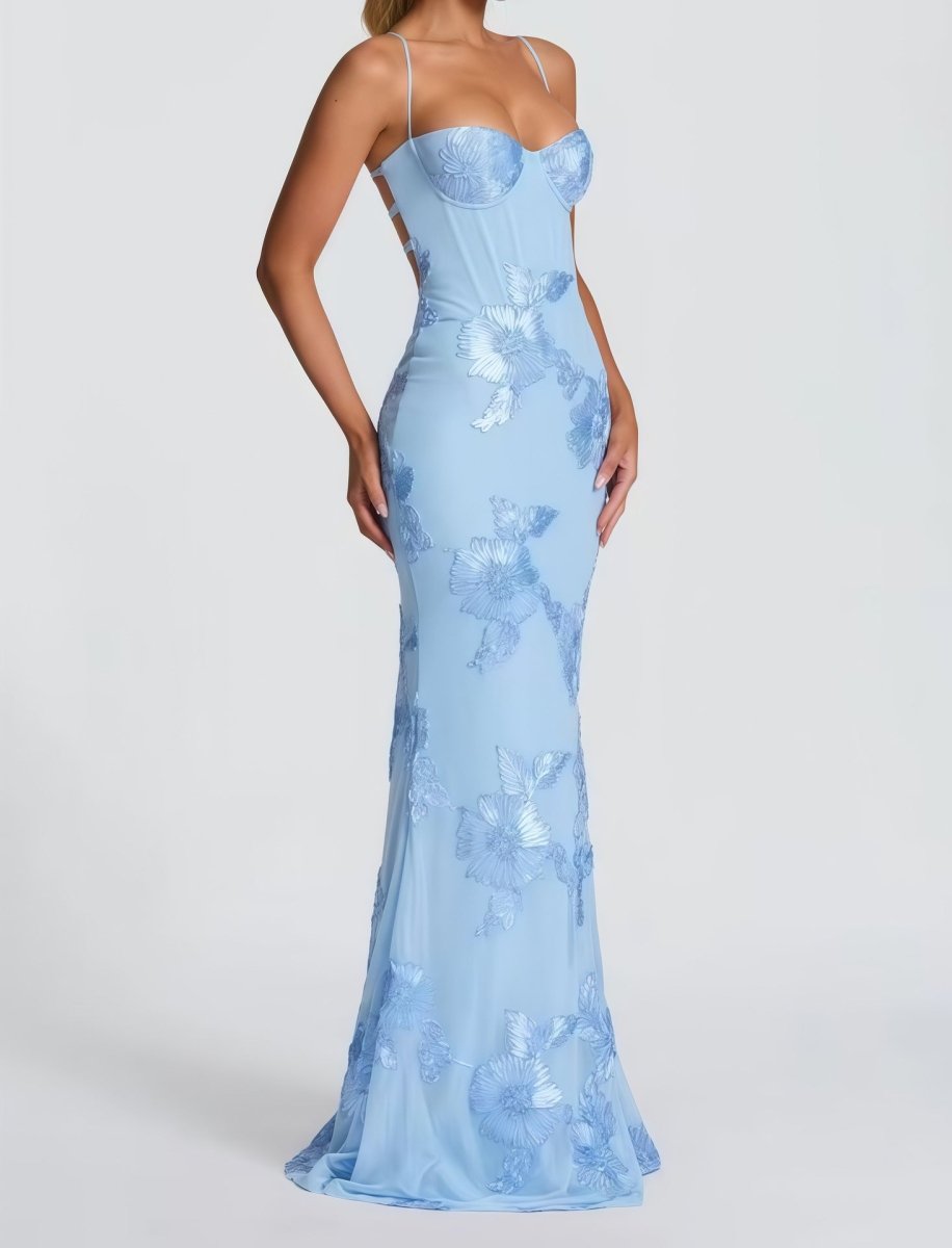 Valeria | Women’s Maxi Dress in a Sleek Strapless Style