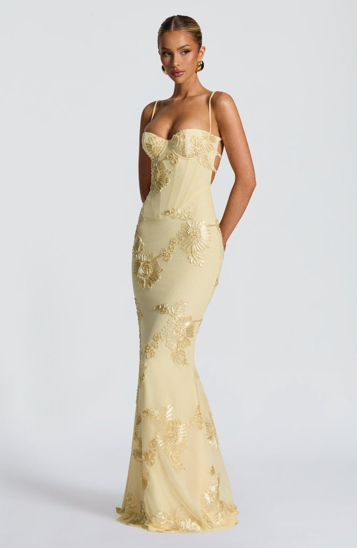 Valeria | Women’s Maxi Dress in a Sleek Strapless Style