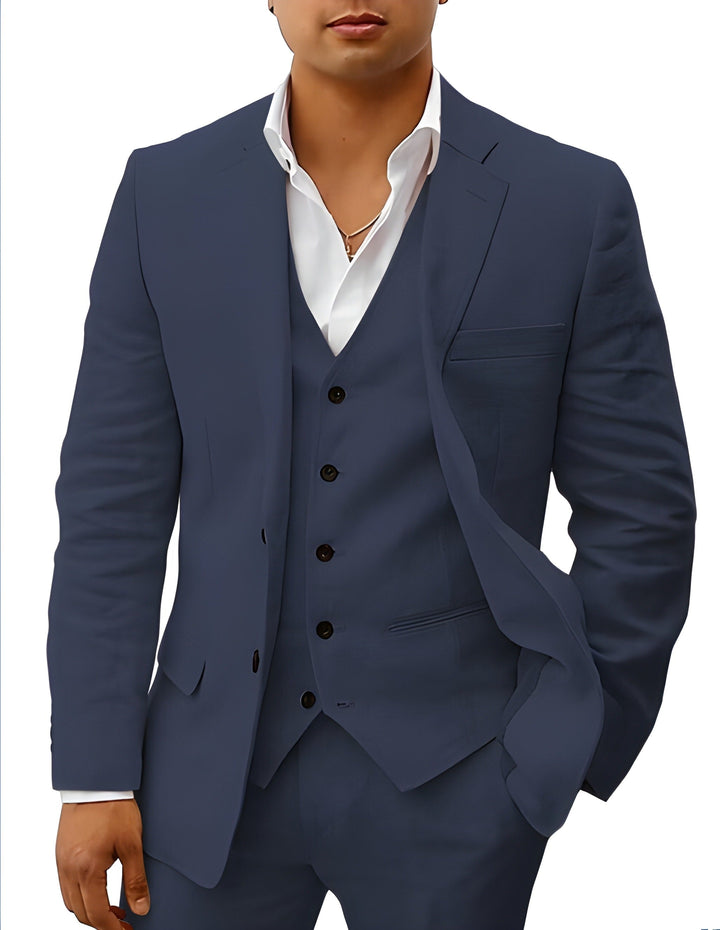 Lorenzo | Men’s Three Piece Suit in a Relaxed Tailored Fit