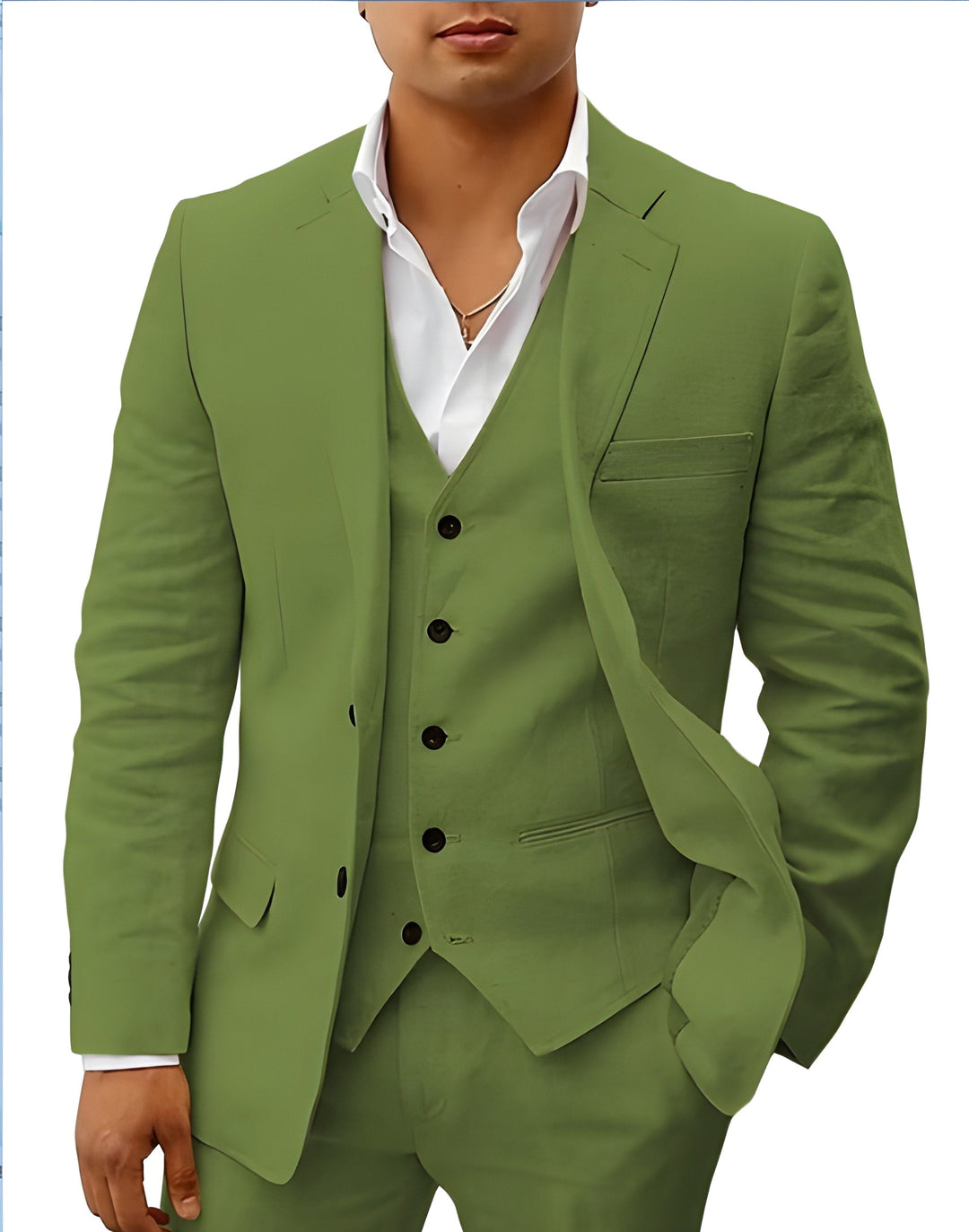 Lorenzo | Men’s Three Piece Suit in a Relaxed Tailored Fit