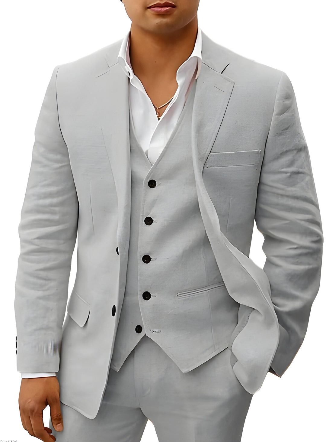 Lorenzo | Men’s Three Piece Suit in a Relaxed Tailored Fit