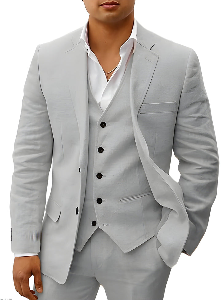 Lorenzo | Men’s Three Piece Suit in a Relaxed Tailored Fit