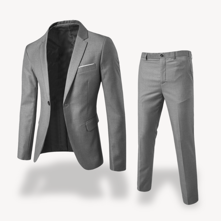 Edmund | Men's Two-Piece Formal Suit in a Classic Tailored Fit