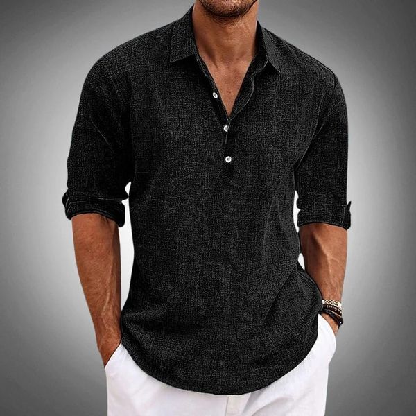 Callum | Men’s Linen Shirt designed for Warm Weather