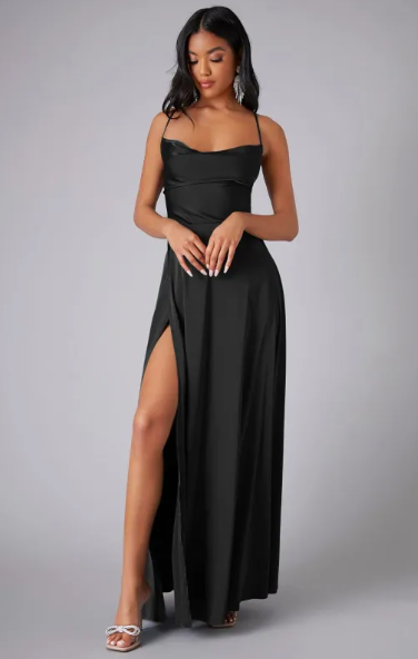 Maribel | Women’s Maxi Dress with a High Side Split
