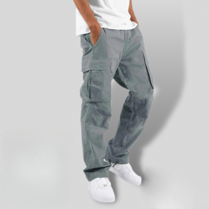 Weston | Men's Loose Fit Cargo Trousers with Utility Pockets for Everyday Wear