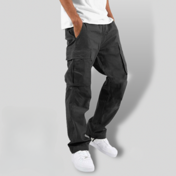 Weston | Men's Loose Fit Cargo Trousers with Utility Pockets for Everyday Wear