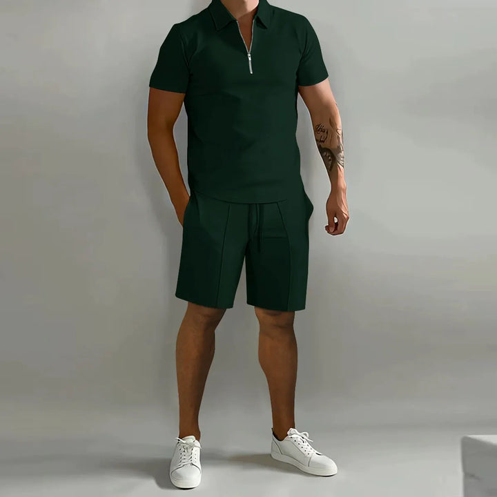 Rocco | Men’s Co-Ord Set in a Textured Knit Style