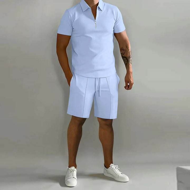 Rocco | Men’s Co-Ord Set in a Textured Knit Style