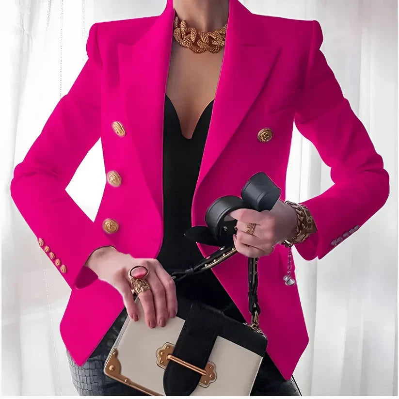 Verena | Women’s Blazer featuring Statement Buttons