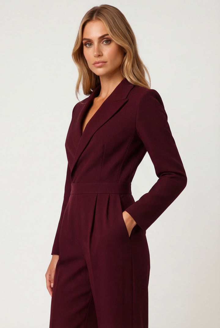 Vivienne | Women’s Jumpsuit in a Tailored Wrap Style