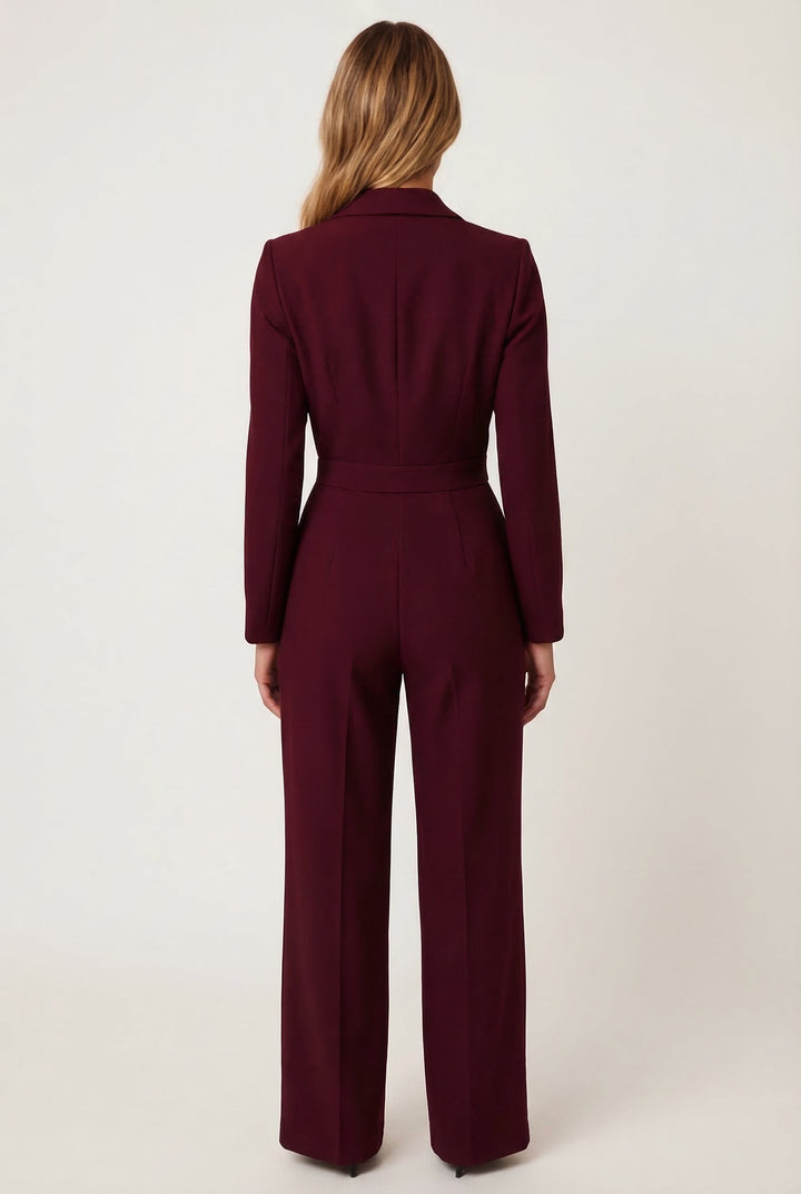 Vivienne | Women’s Jumpsuit in a Tailored Wrap Style