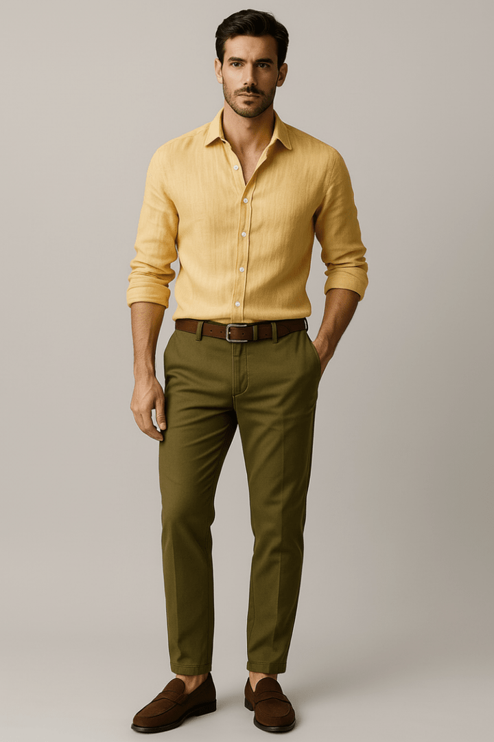 Mason | Men’s Smart-Casual Outfit featuring a Button Shirt