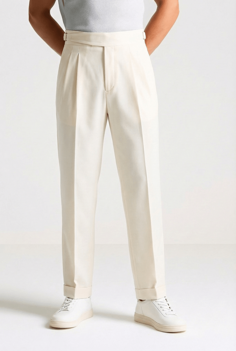 Felix | Men’s Trousers featuring a Pleated Front