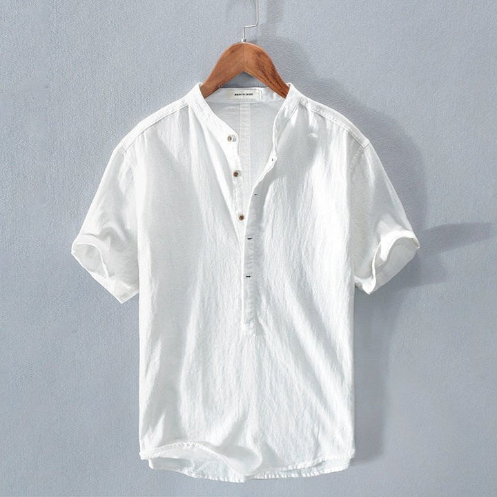 Luca | Men’s Shirt featuring a Stand Collar