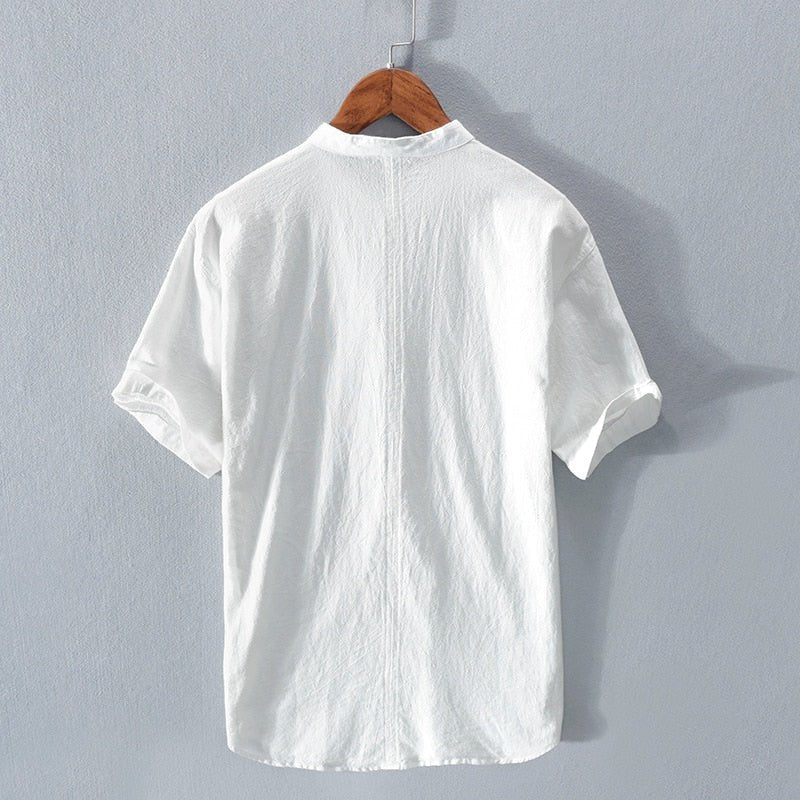 Luca | Men’s Shirt featuring a Stand Collar