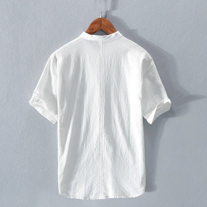 Luca | Men’s Shirt featuring a Stand Collar