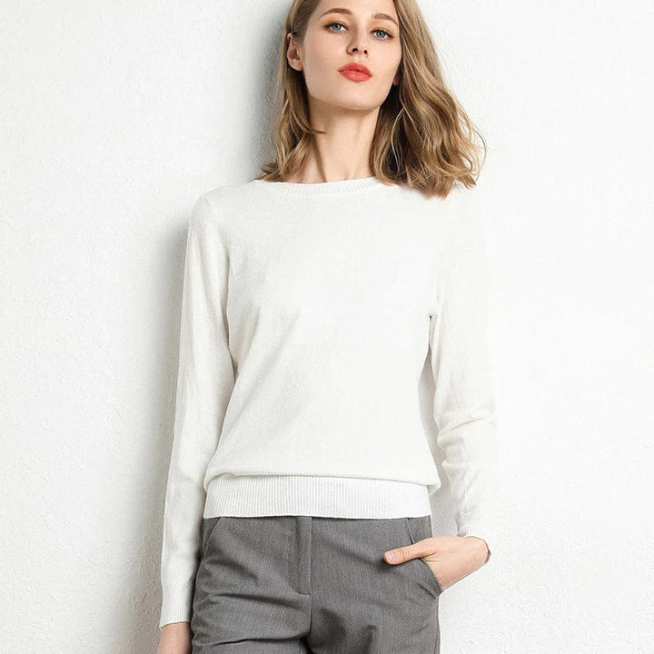 Alina | Women’s Jumper in a Clean Crew Neck Style