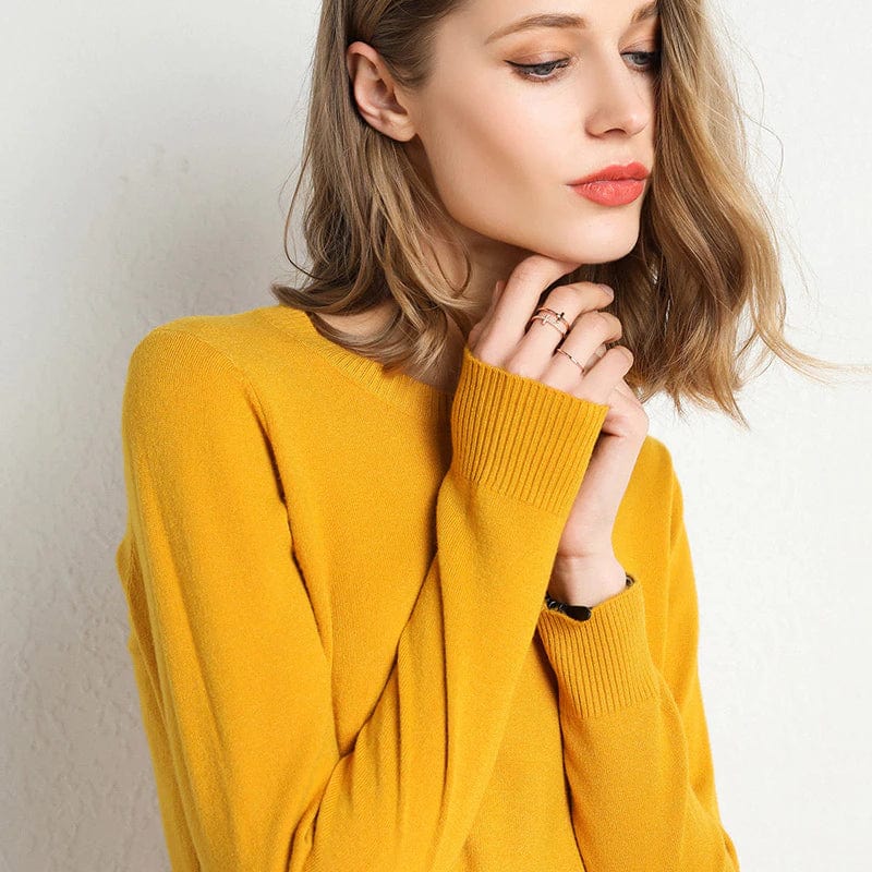 Alina | Women’s Jumper in a Clean Crew Neck Style