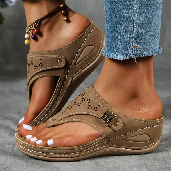 Elise | Women’s Sandals featuring a Supportive Slip-On Design