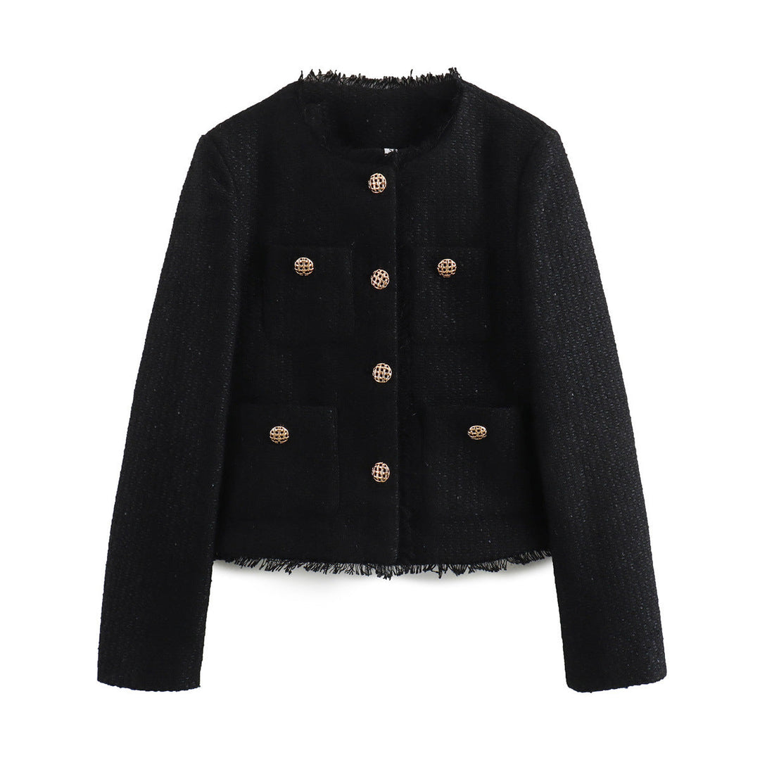 Camille | Women’s Tweed Jacket in a Cropped Tailored Fit