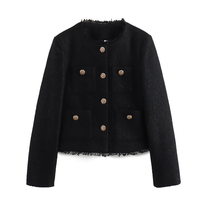 Camille | Women’s Tweed Jacket in a Cropped Tailored Fit