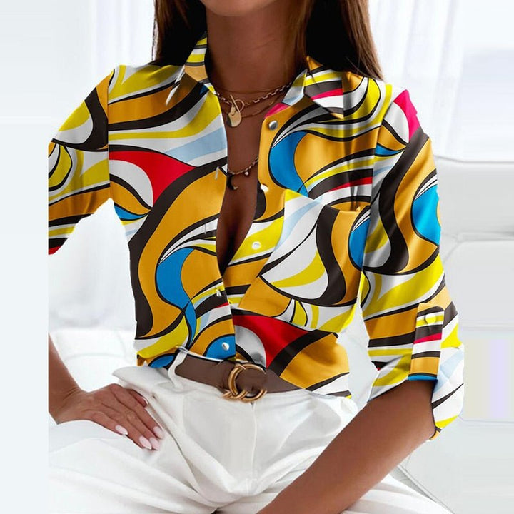 Camille | Women’s Shirt featuring a Graphic Print