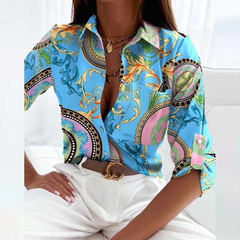 Camille | Women’s Shirt featuring a Graphic Print