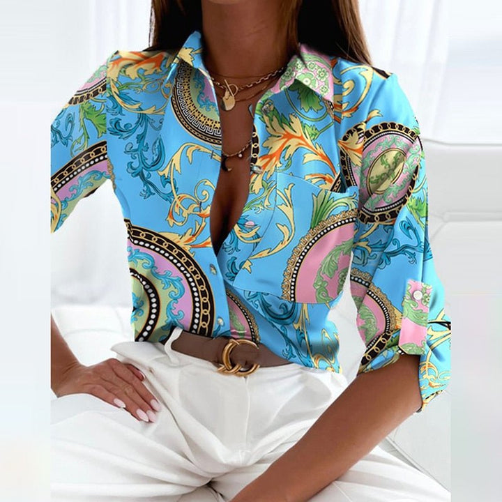 Camille | Women’s Shirt featuring a Graphic Print
