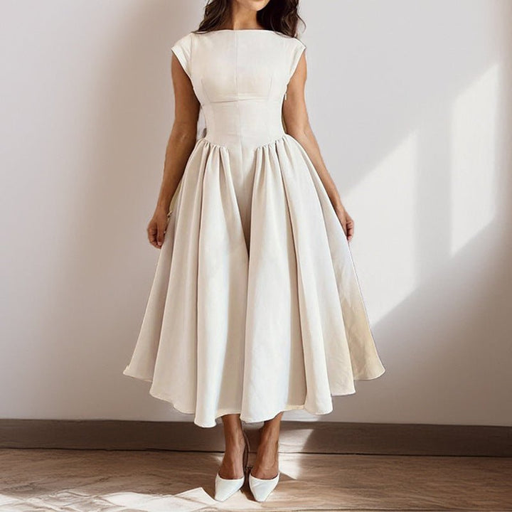 Aurelia | Women’s Midi Dress in a Full Skirt Silhouette