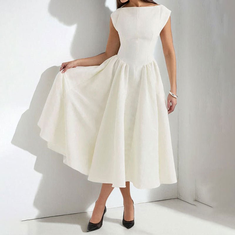 Aurelia | Women’s Midi Dress in a Full Skirt Silhouette