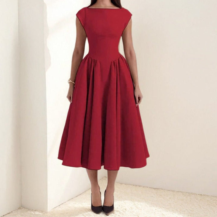 Aurelia | Women’s Midi Dress in a Full Skirt Silhouette