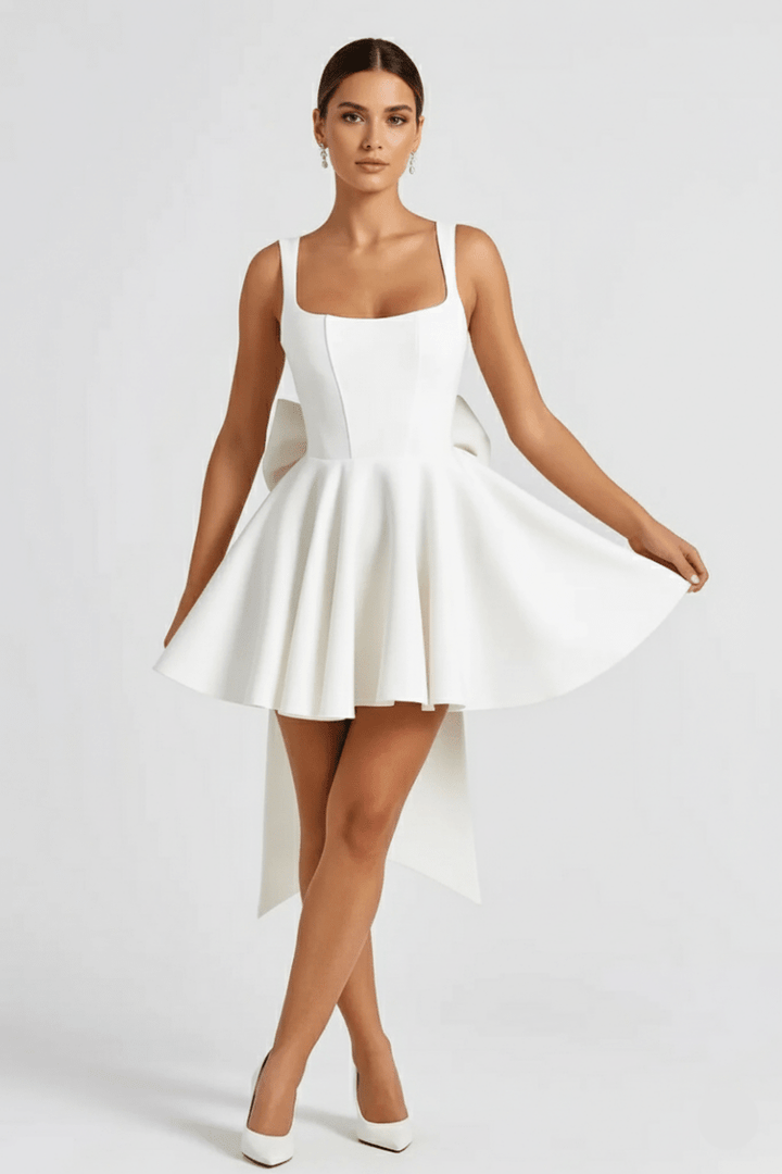 Isabelle | Women’s Mini Dress featuring a Flared Skirt
